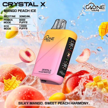 AONE Crystal X水晶2代 | 原產正品 | 12000口超大容量一次性電子煙-VAKA糖果雲煙館