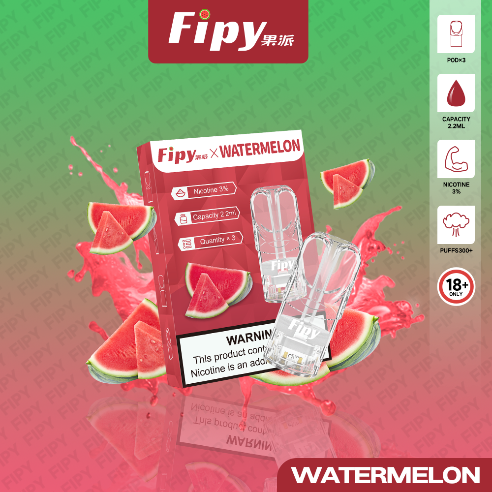 新品煙彈-【FIPY果派煙彈】🍬多種口味選擇一代霧化彈-適用一代主機-VAKA糖果雲煙館