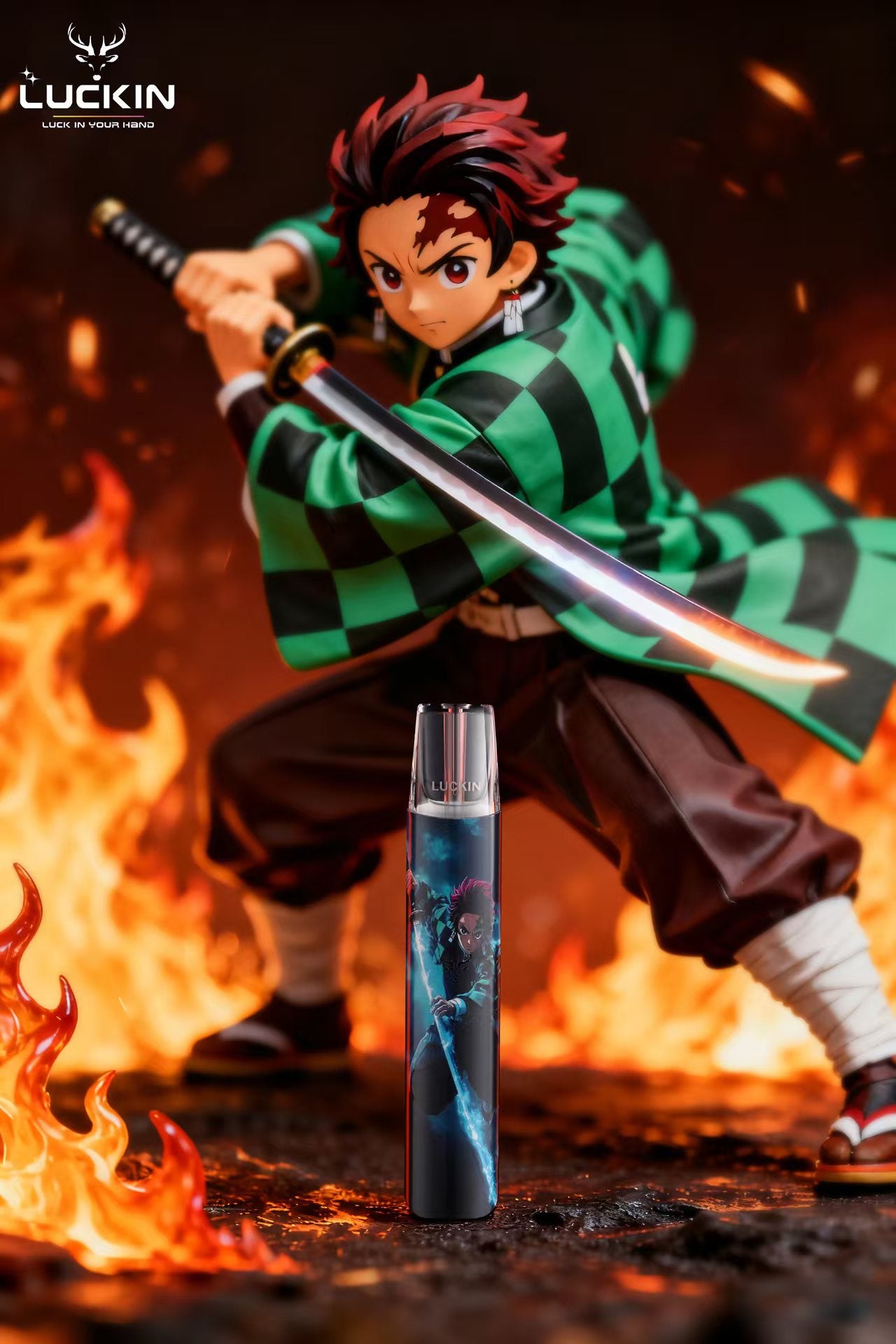 【鬼滅之刃 動漫聯名款】LUCKIN 幸運主機 8W-10W 兩段調節-VAKA糖果雲煙館