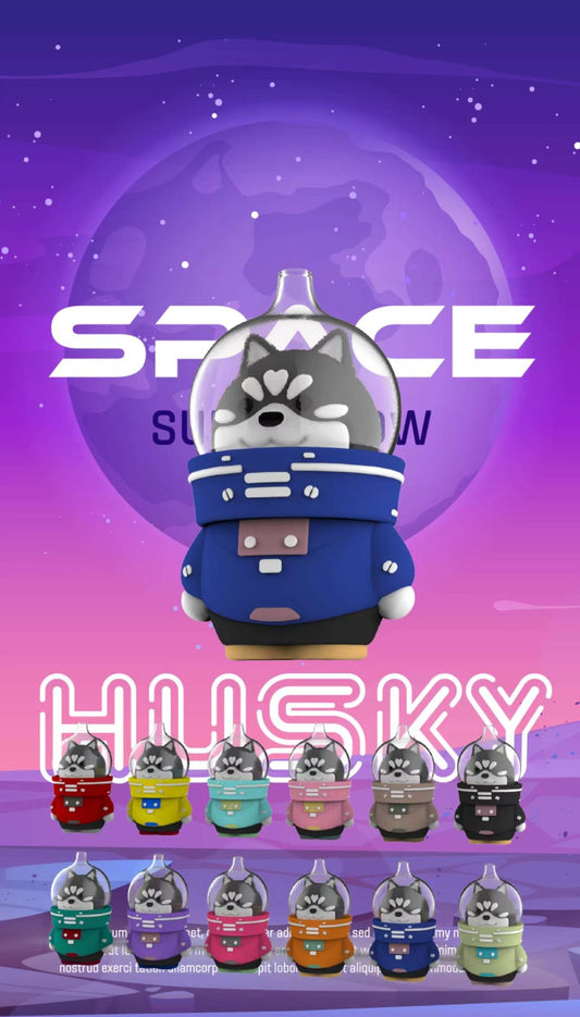 【HUSKY】太空狗抛棄式 一次性可充電8000口電子煙-VAKA糖果雲煙館