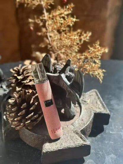 【ILIA哩亞布紋主機】 一代革調系列高檔色系換彈式霧化桿/兩段式調節功率電子煙主機/通用哩啞，lana，sp2等一代煙彈-VAKA糖果雲煙館