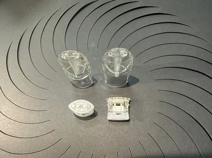 【新品SP2空彈】1.6ML/白色陶瓷透明款煙彈殼 ，爆發足不漏油，廢油，拒絕燒焦，一代主機設備通用-台灣現貨秒發