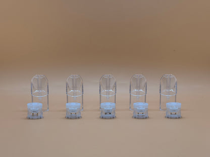 【SP2空彈1.6ML發光版】透明發光款空殼｜白色底部灌油 不漏油，不吃油｜通用一代煙桿-25/50/100顆-台灣現貨秒發