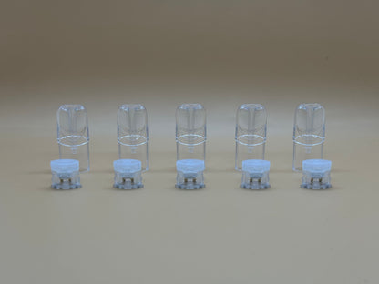 【RELX悅刻一代空彈】1.6ML上下分離款透明煙蛋殼｜不漏油, 不燒焦｜適配一代電子煙設備｜台灣現貨秒發