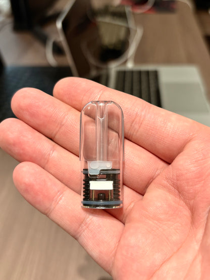 【正面重複灌油空倉2.0ML】五代不漏油不燒焦空彈｜適配RELX悅刻五六代設備｜台灣現貨秒發