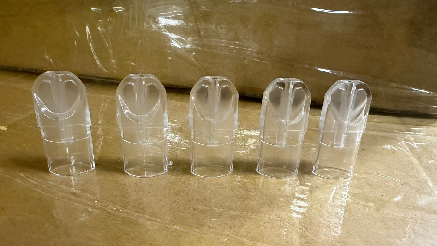 【1.3ML迷你款空煙彈】一代底部註油魔術空殼 白底陶瓷芯，極致防漏！發光款/不發光款-台灣現貨秒發