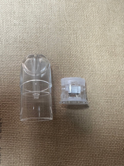 【1.3ML迷你款空煙彈】一代底部註油魔術空殼 白底陶瓷芯，極致防漏！發光款/不發光款-台灣現貨秒發