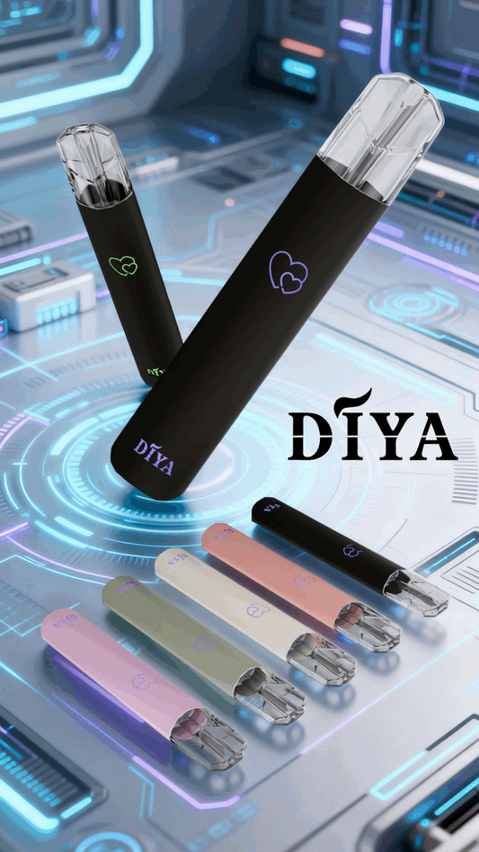 【DIYA叮啞新款主機】8W穩定輸出・450mAh 輕巧續航・一代煙彈適用-VAKA糖果雲煙館