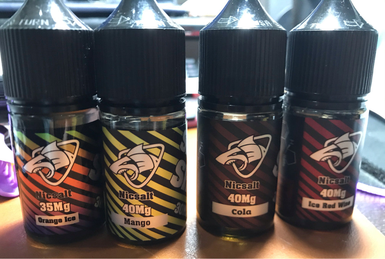 【鯊克ZERO SHAQ煙油】小煙油-35ML/40MG-電子煙煙油-原裝正品-VAKA糖果雲煙館