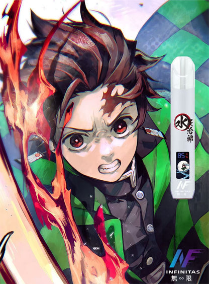 鬼滅之刃電子煙主機 | INF聯名EVO發光款主機，通用一代煙彈-VAKA糖果雲煙館